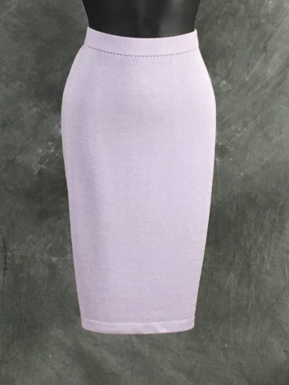 BEAUTIFUL St John collection knit lavender purple jacket skirt suit size 4 - Picture 7 of 9